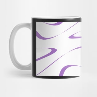 Abstract - purple and white. Mug